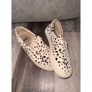 MWL Madewell Dalmation Print Slip On Sneakers Shoes Womens Size 8‎